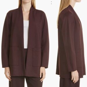 NWT Eileen Fisher Tencel Open Front Jacket